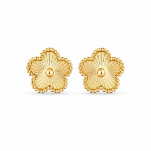 Evelia Bloom Studs - Guld