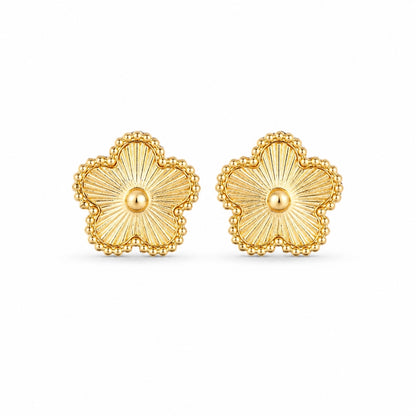 Evelia Bloom Studs - Guld