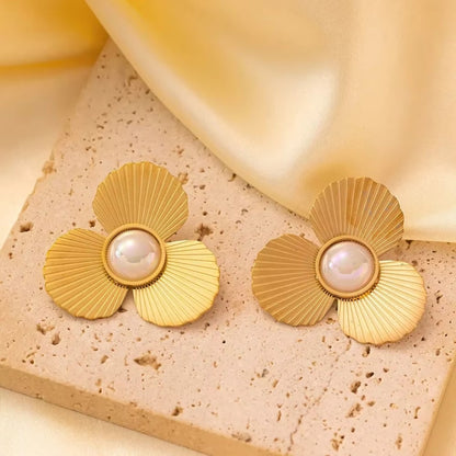 Ivy Earrings - Gold