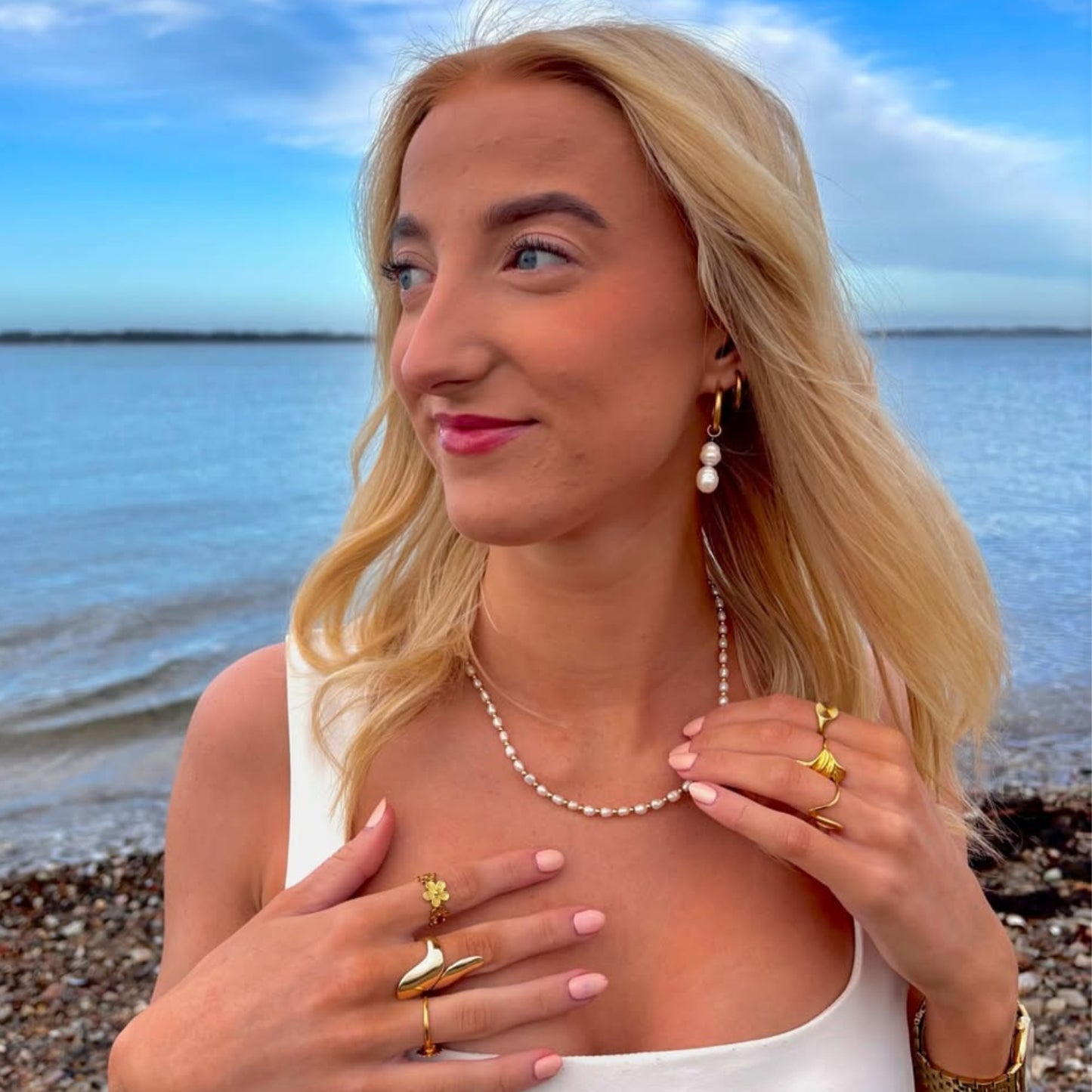 Zoey Necklace - Gold