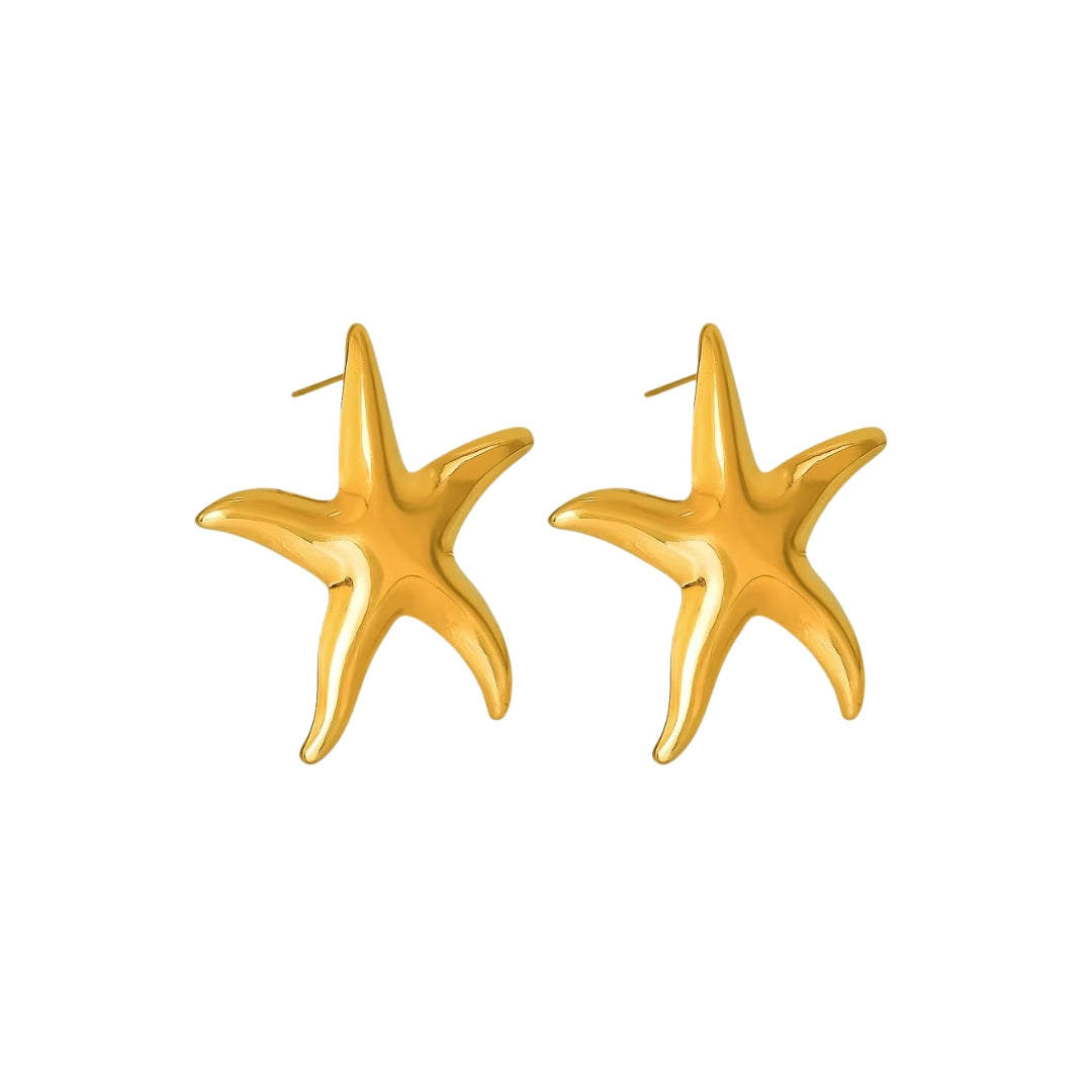 Nella Earrings - Gold