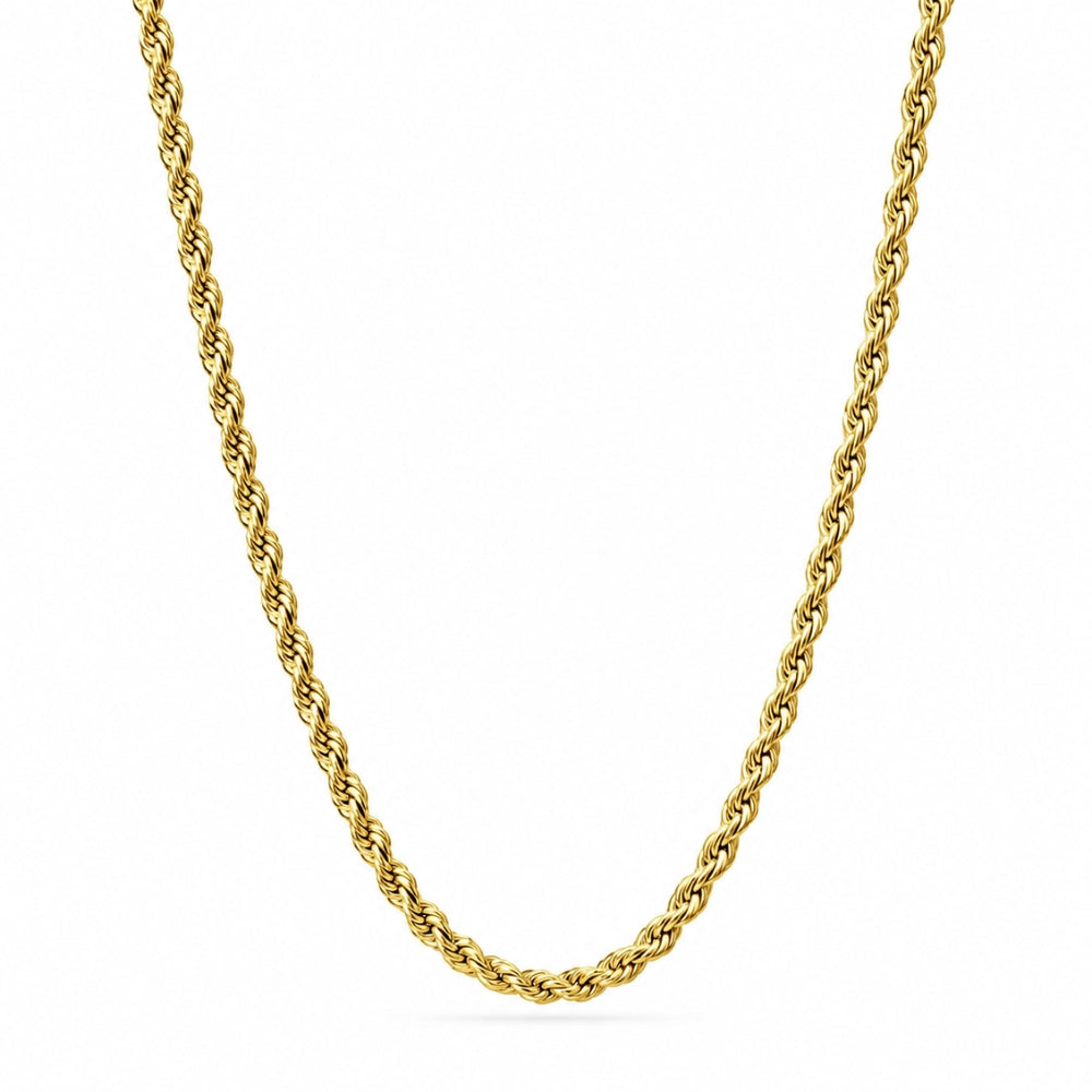 Rep Halsband - Guld 4MM