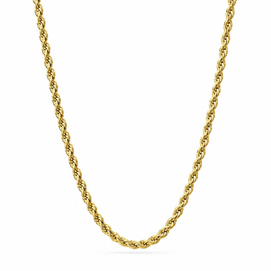 Rep Halsband - Guld 4MM