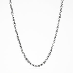 Rep Halsband - Rostfritt Stål 4MM
