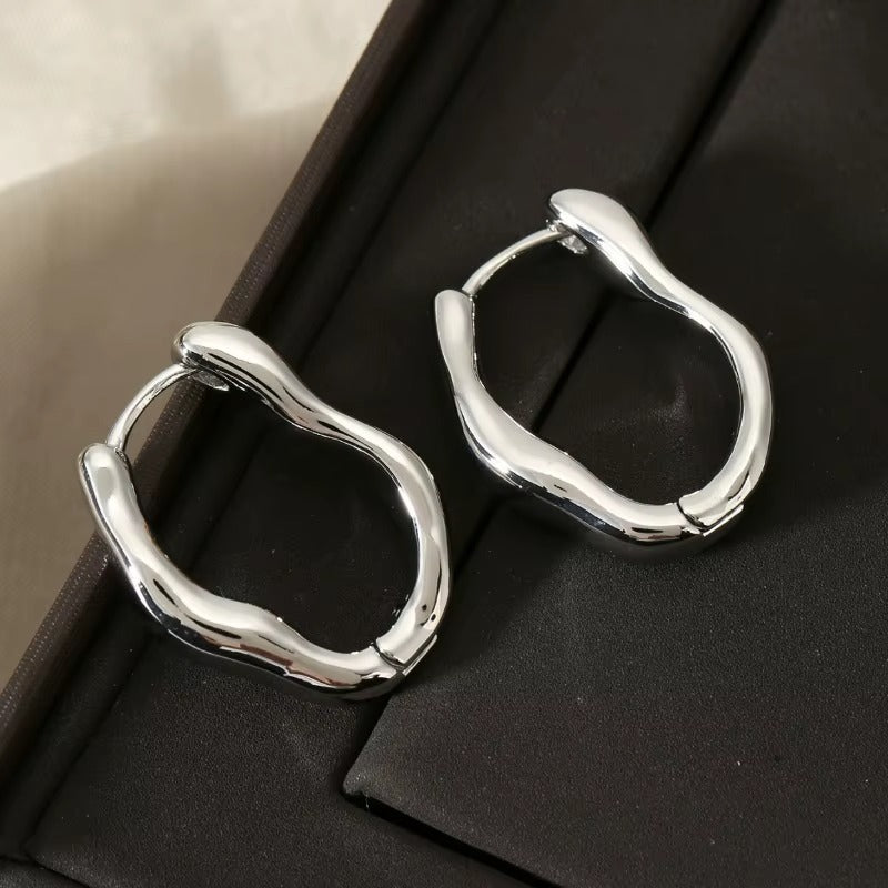 Elen Earrings - Silver