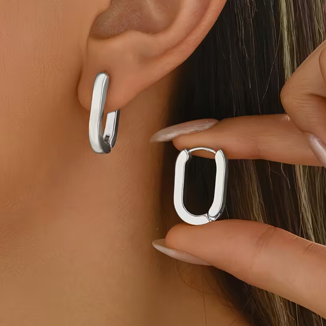 Niva Earrings - Silver