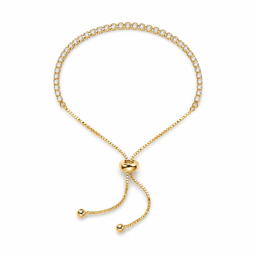 Tennis Armband Diamanten - Gold