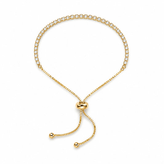 Tennisarmband Diamanter - Guld