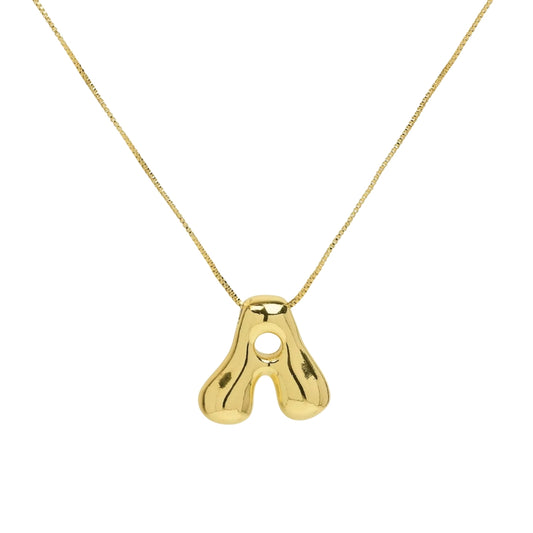 Letter Necklace - Gold