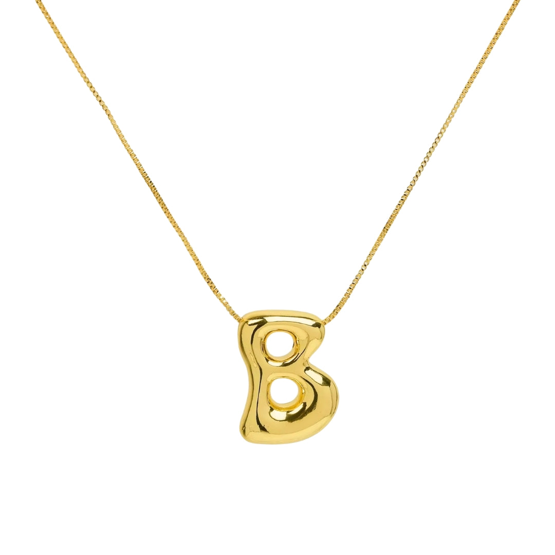 Letter Necklace - Gold