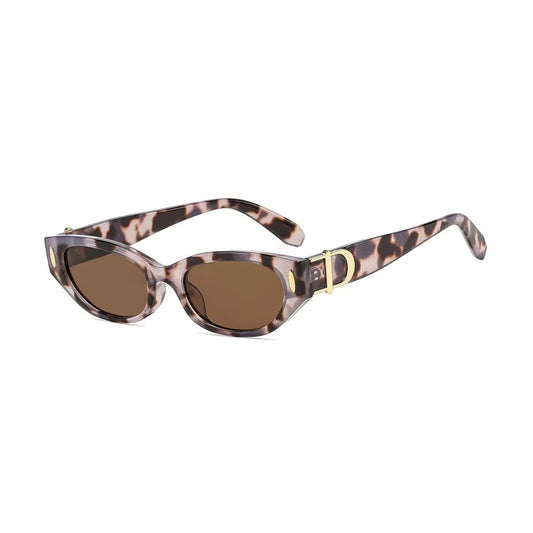 Sora Sunglasses - White Leopard