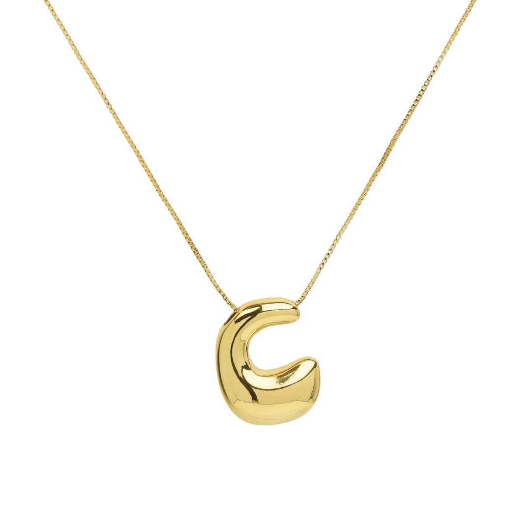 Letter Necklace - Gold