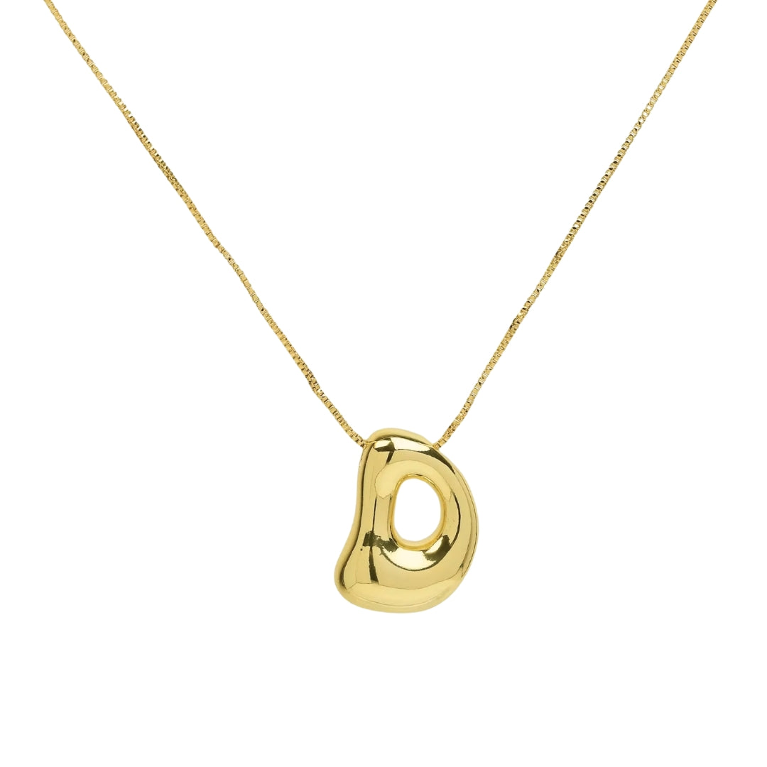 Letter Necklace - Gold