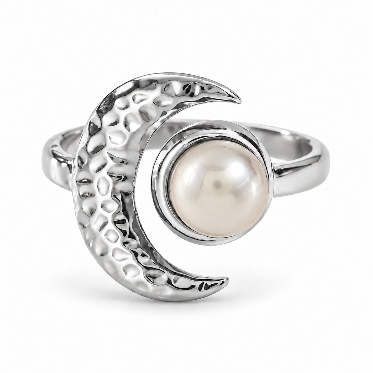 Selene Månring - Silver/Vit