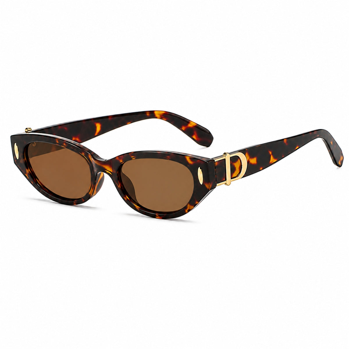 DD Sonnenbrille - Leopard Braun