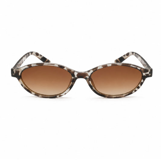 Solea Solglasögon - Vit Leopard