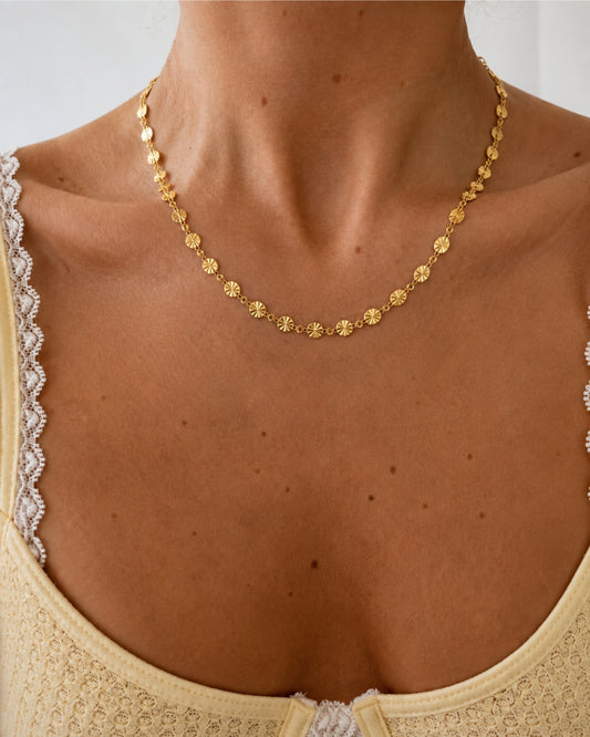 Sun Dream Halsband - Guld