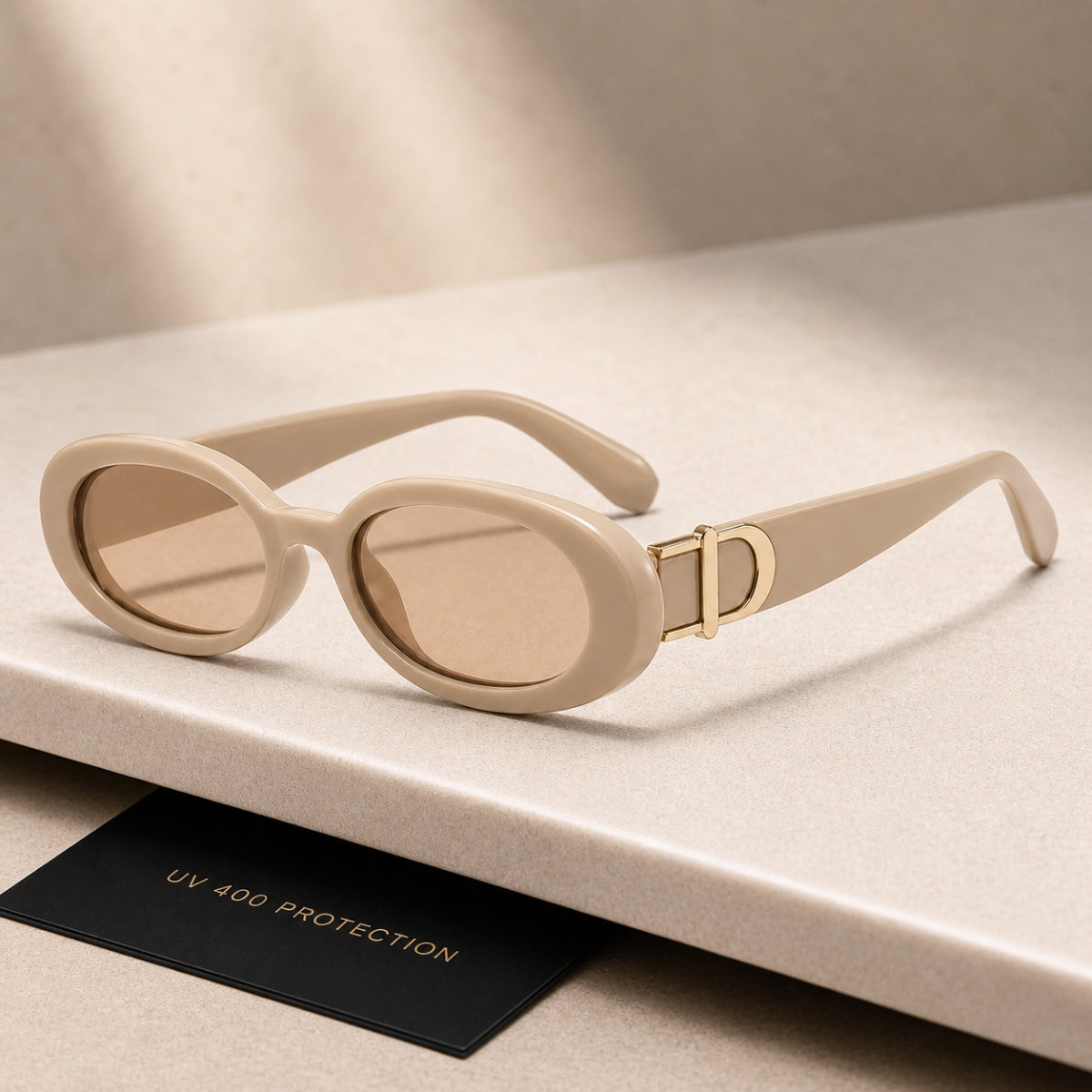 DD Sonnenbrille Oval - Sand
