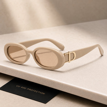 DD Sonnenbrille Oval - Sand