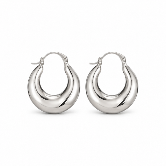 Freya Örhängen - Silver