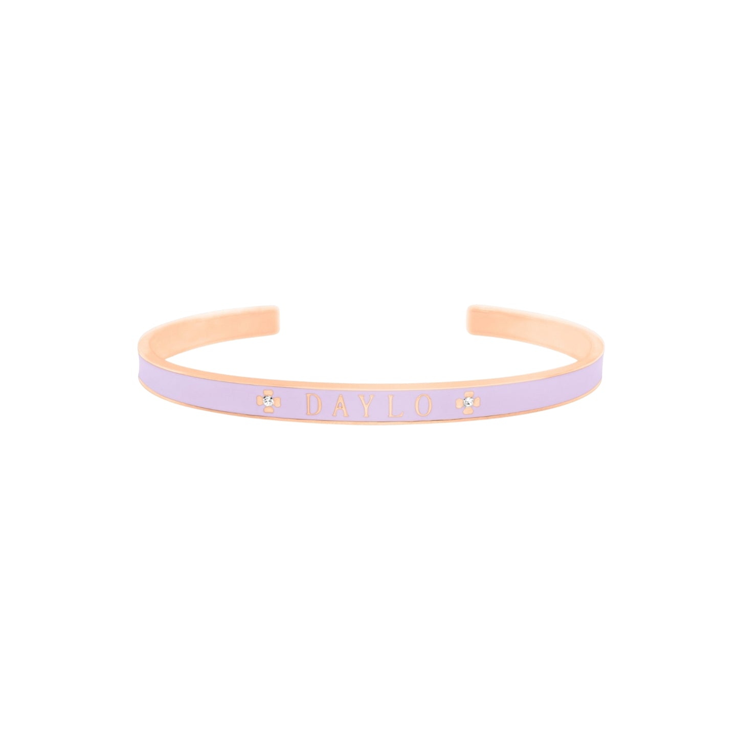 Armband - Roségold/Lila