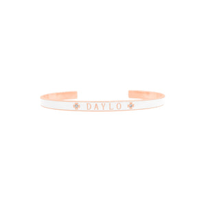 Bracelet - Rose Gold/White