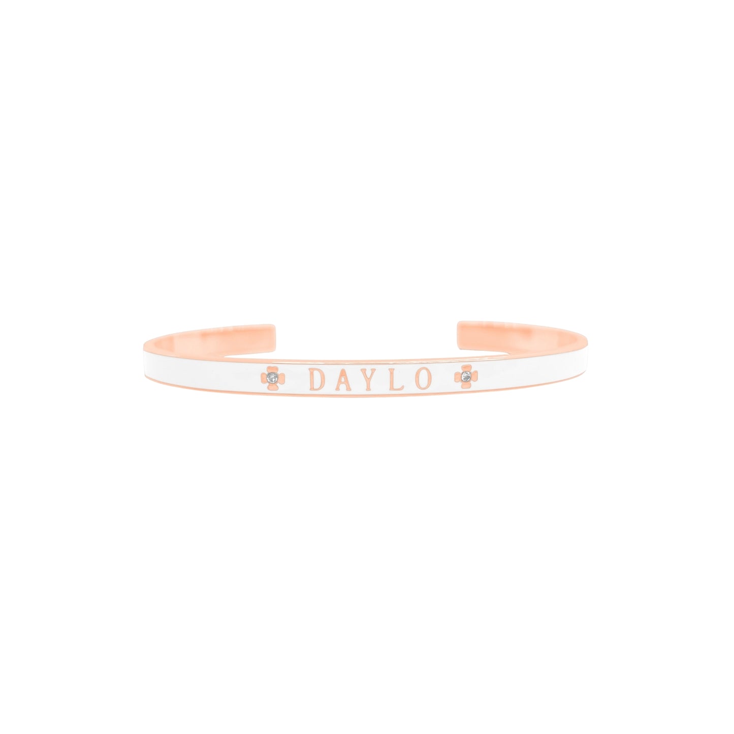 Armband - Roségoud/Wit