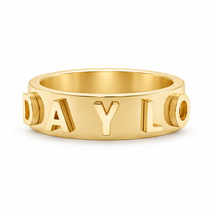 Signaturring - Guld
