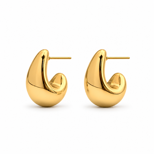 Nila Örhängen - Guld