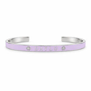 Armband - Silver/Lila