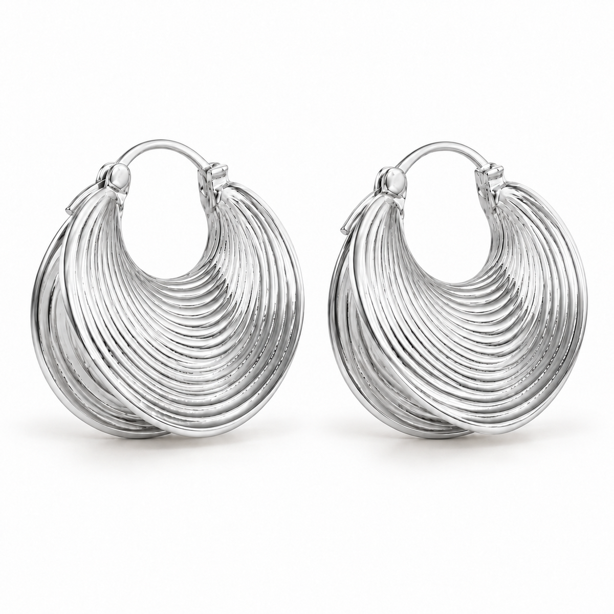Lorena Örhängen - Silver