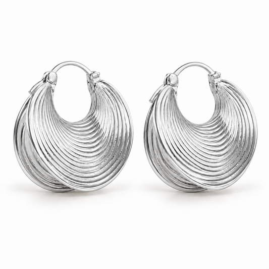 Lorena Örhängen - Silver