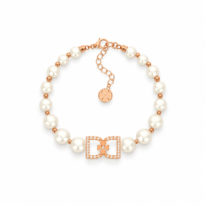 DD Armband Diamanter - Roséguld