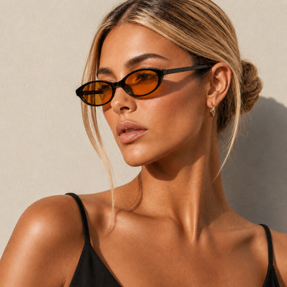 Solea Sonnenbrille - Schwarz Gelb