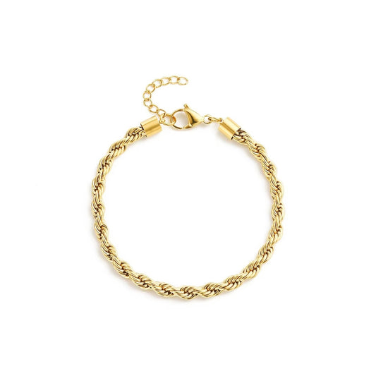 Rope Bracelet - Gold 5MM