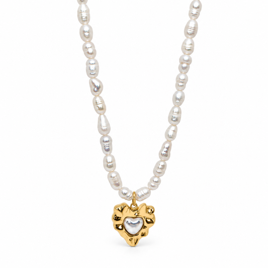 Lila Halsband - Guld
