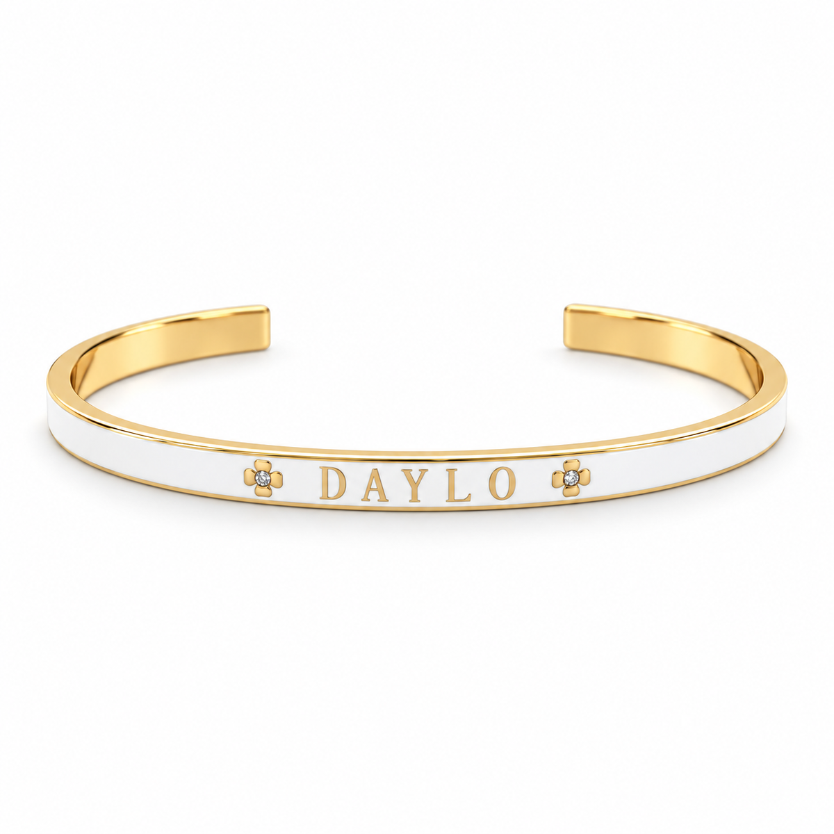 Armband - Guld/Vit