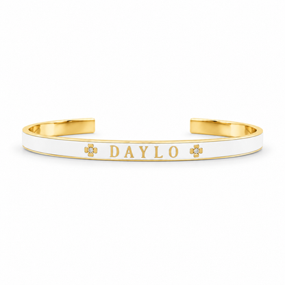Armband - Guld/Vit