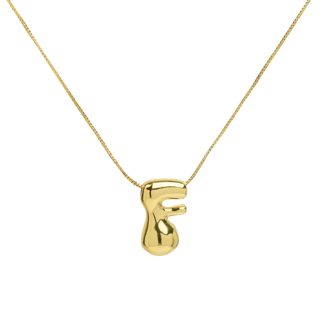 Letter Necklace - Gold