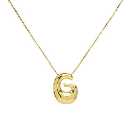 Letter Necklace - Gold