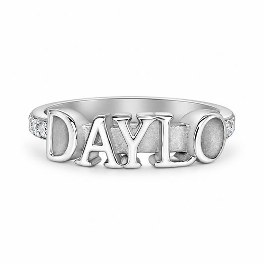 Klassisk Ring - Silver