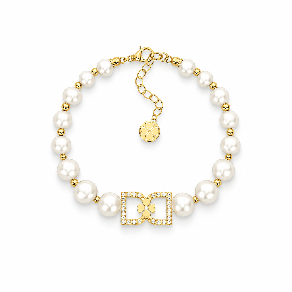 DD Armband Diamanter - Guld