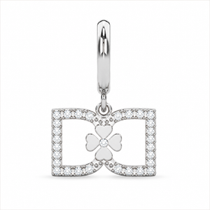DD Hoops Diamanter - Silver