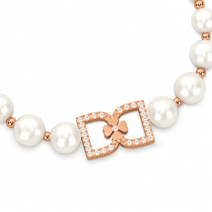 DD Armband Diamanter - Roséguld