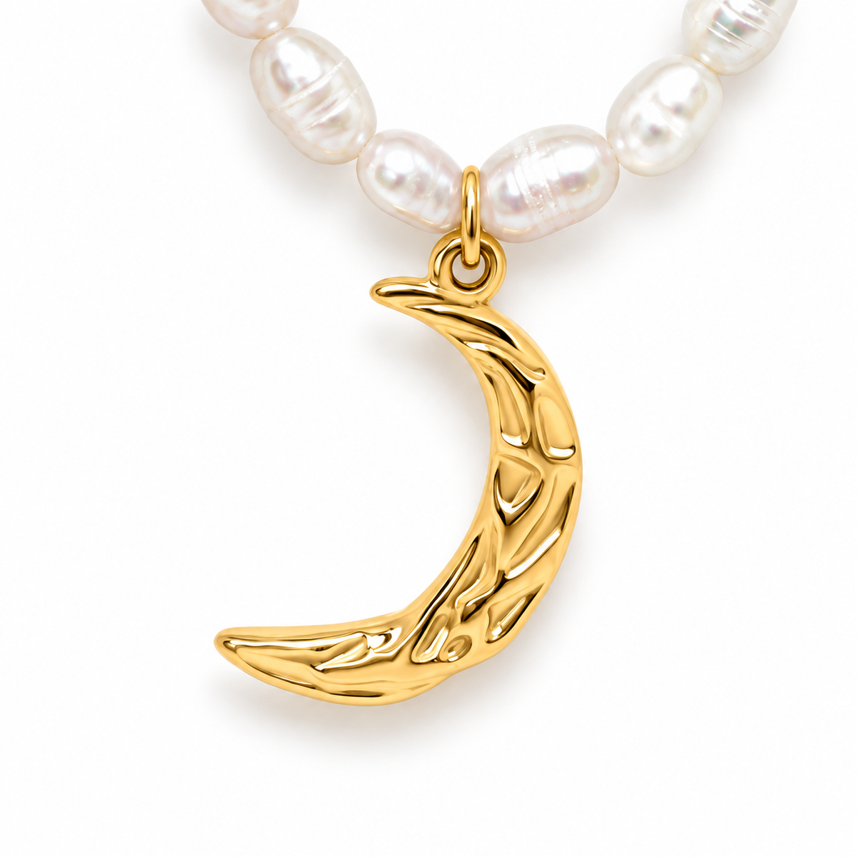 Lila halsband - Guld