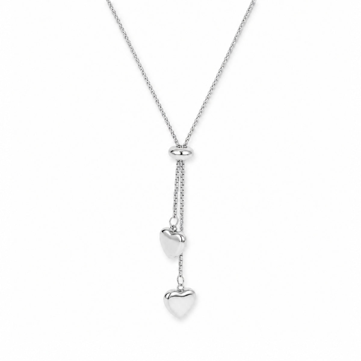 Avia Hjärthalsband - Silver