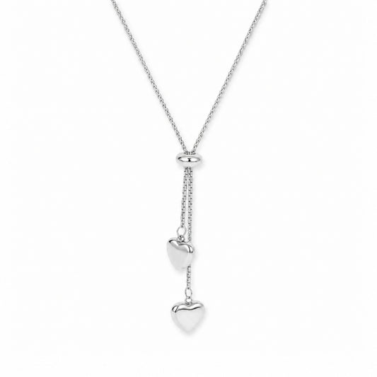 Avia Hjärthalsband - Silver