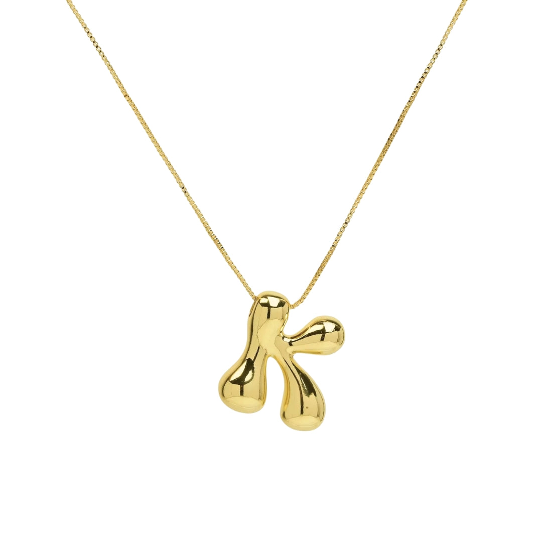 Letter Necklace - Gold