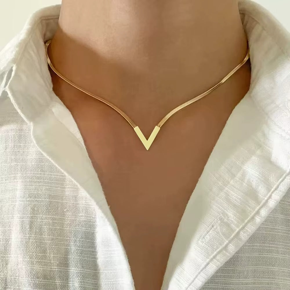 Valina Necklace - Gold