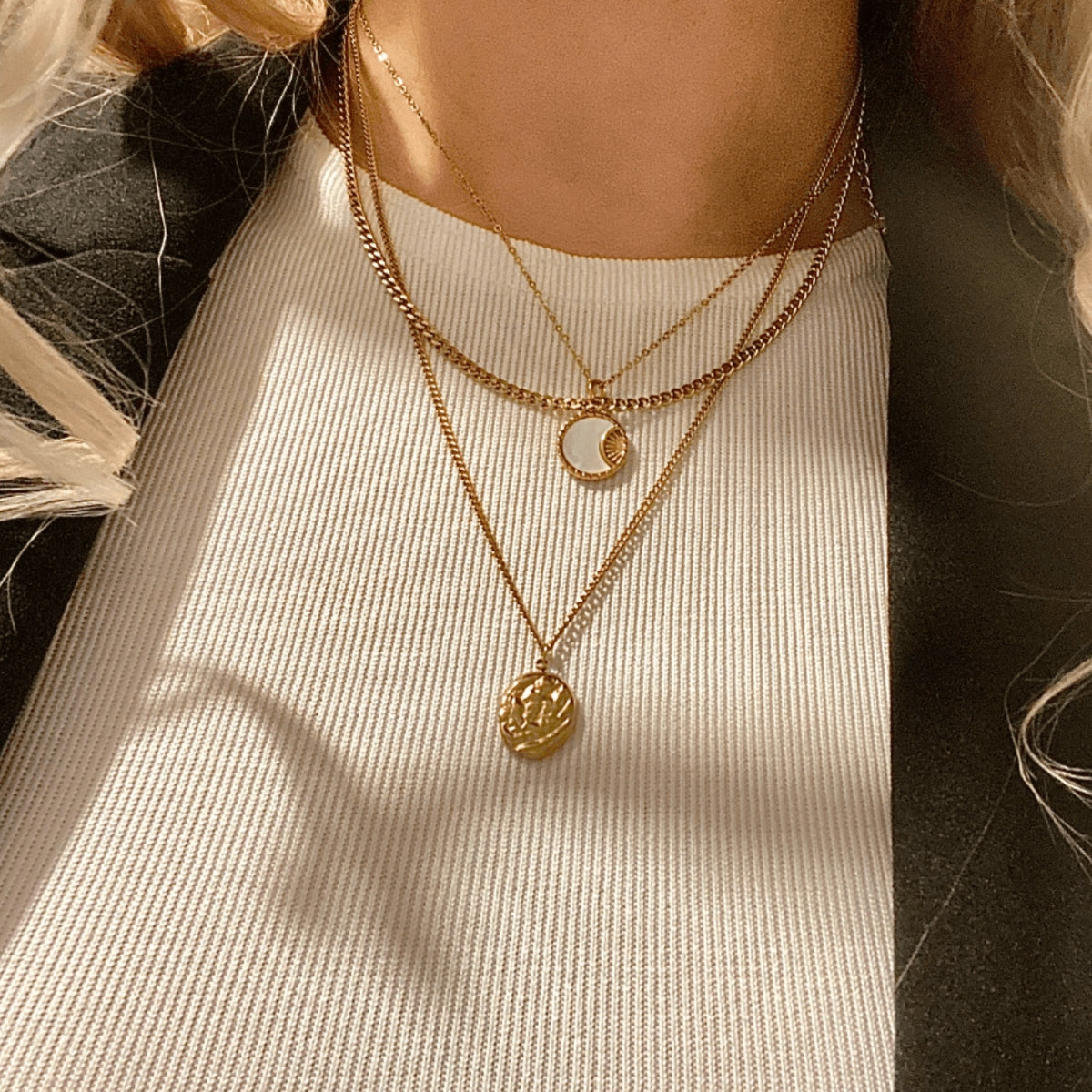 Aurora halsband - Guld